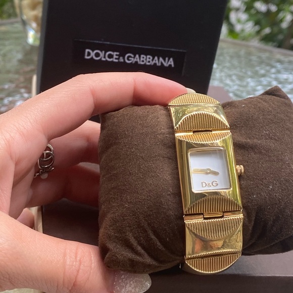 Dolce & Gabbana Accessories - Dolce & Gabbana Gold Bracelet Watch